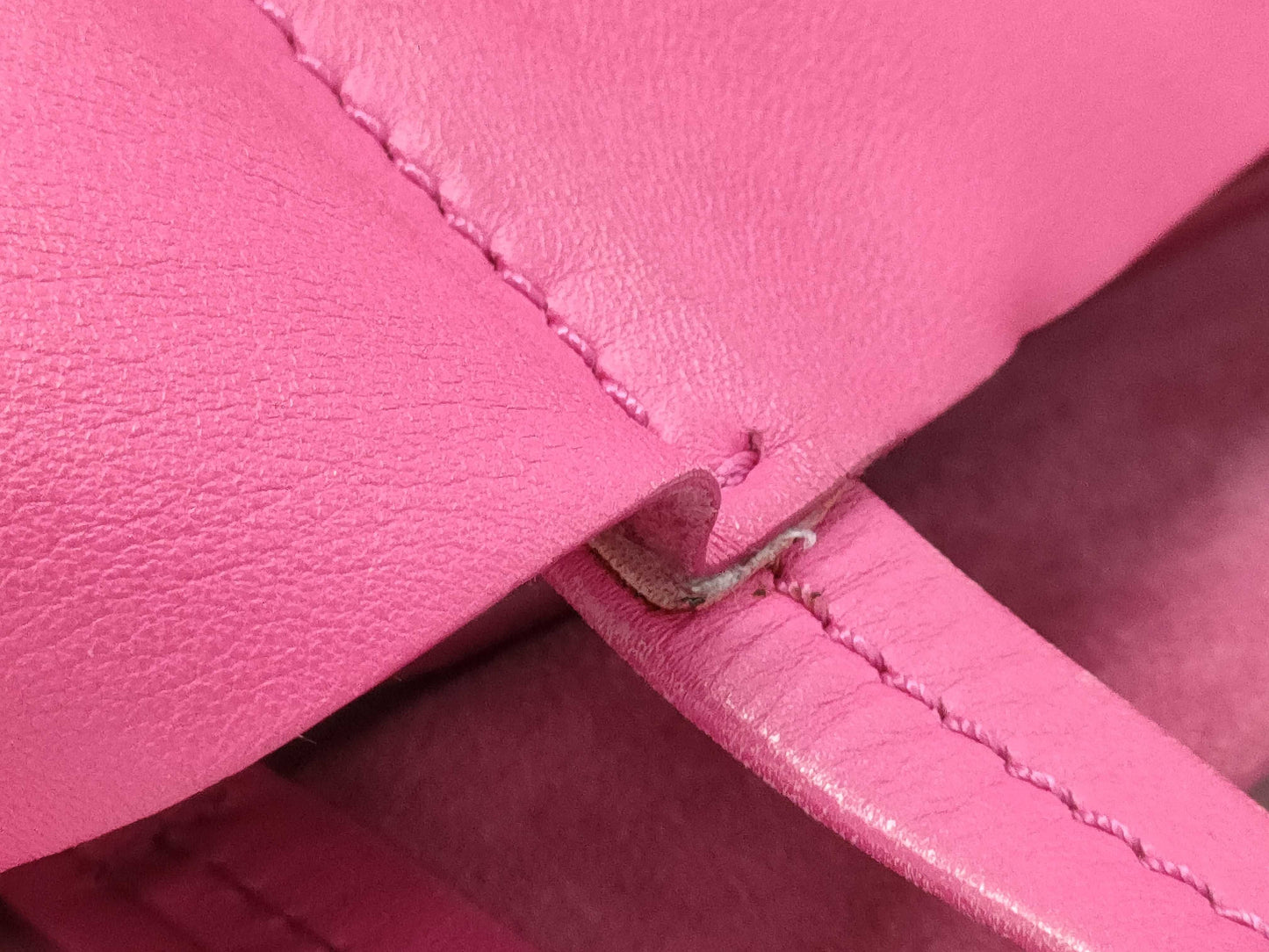 CELINE Horizontal Cabas Two-Tone Tote Bag