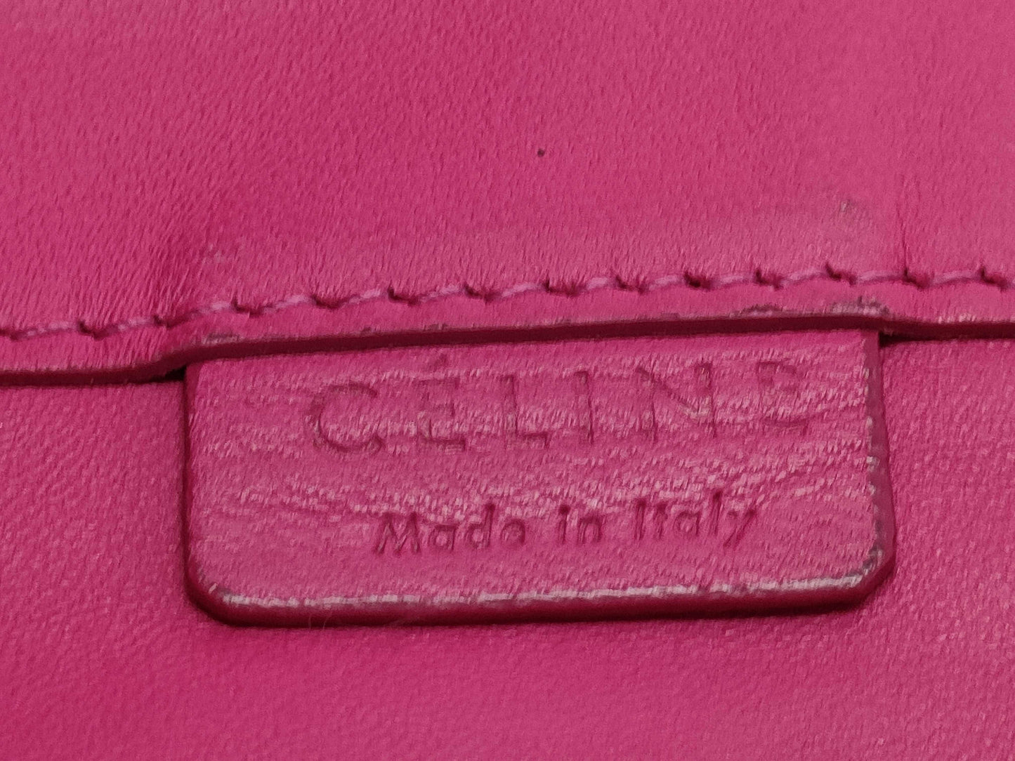 CELINE Horizontal Cabas Two-Tone Tote Bag