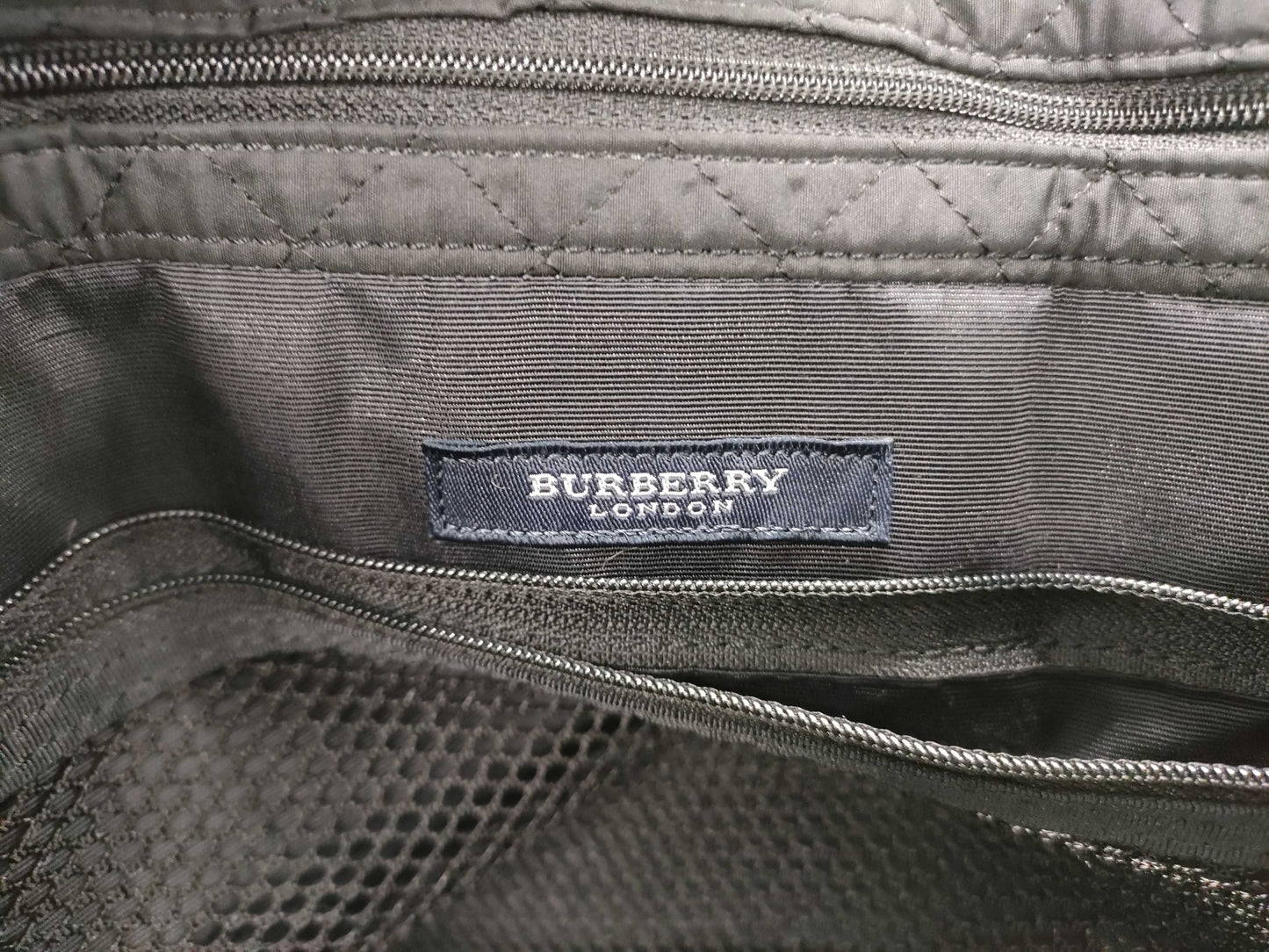 BURBERRY Nova Check Quilted Mother's Bag Tote Bag