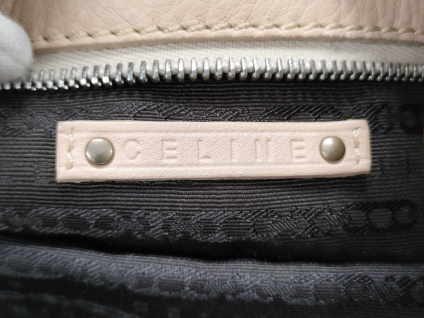 CELINE Bittersweet Leather Shoulder Bag