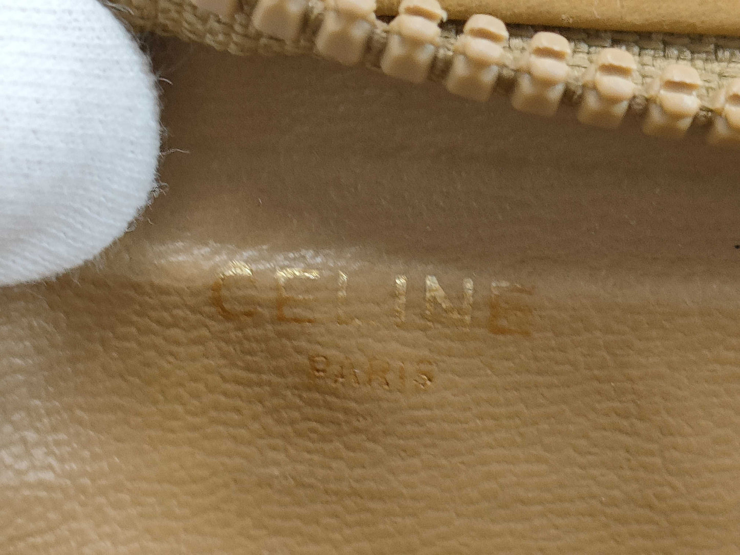 CELINE Macadam PVC Triomphe Clutch Bag Second Bag