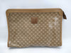 CELINE Macadam PVC Triomphe Clutch Bag Second Bag