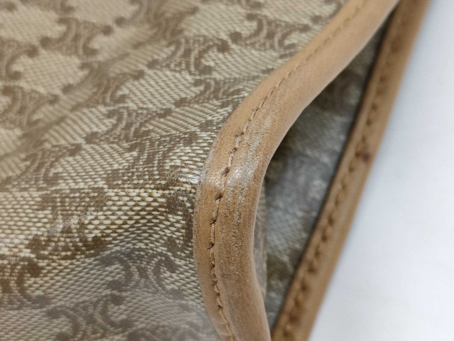 CELINE Macadam PVC Triomphe Clutch Bag Second Bag