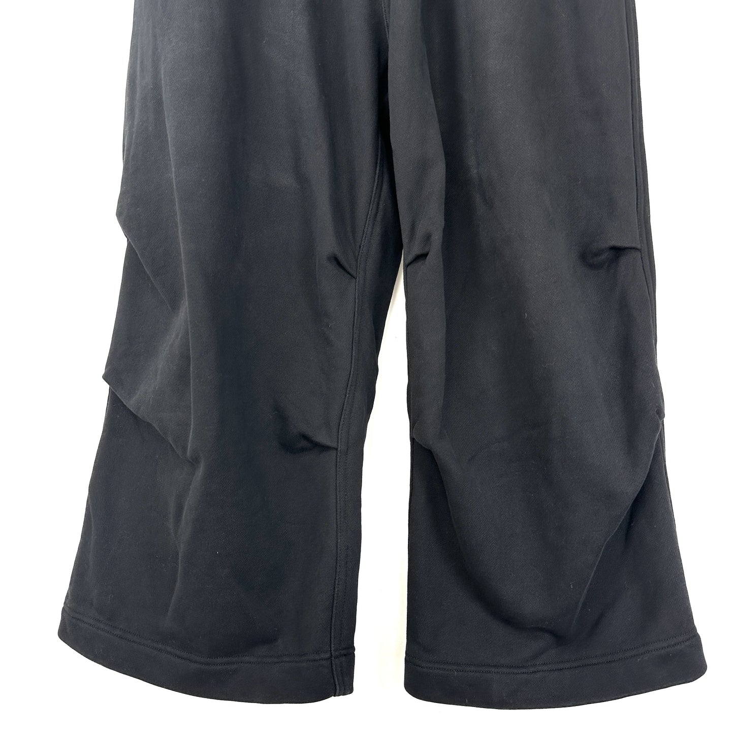 BALENCIAGA Layered Sweatpants, Wide Wash, 2021, XS