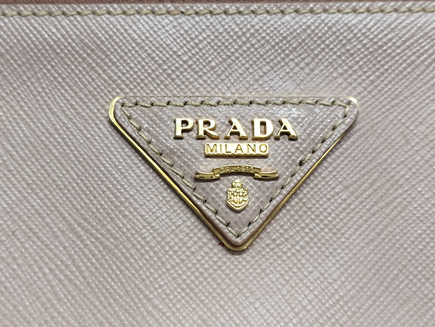 PRADA SG-Prada Saffiano Lux Purple Handbag Leather Pink Handbag