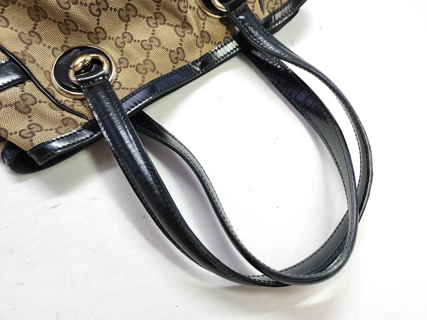 GUCCI GG Canvas SG-Gucci Canvas Tote Bag 203529 Tote Bag