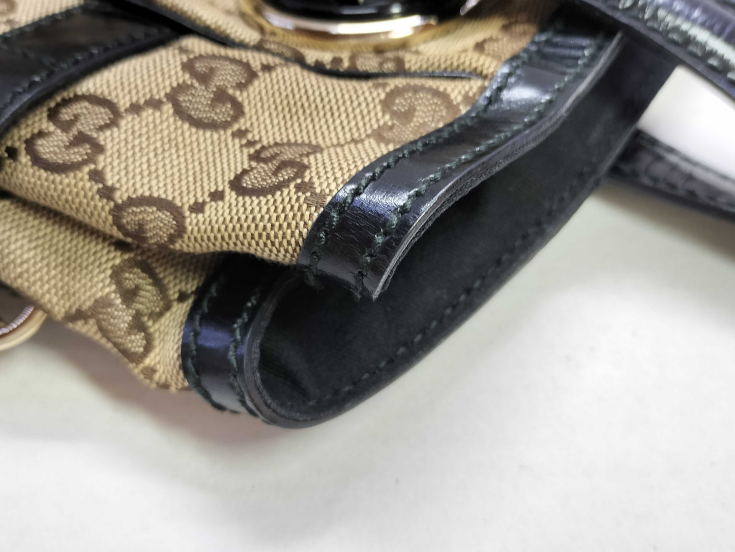 GUCCI GG Canvas SG-Gucci Canvas Tote Bag 203529 Tote Bag
