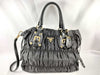 PRADA ID-Prada Canvas Vintage Black Totebag Handbag