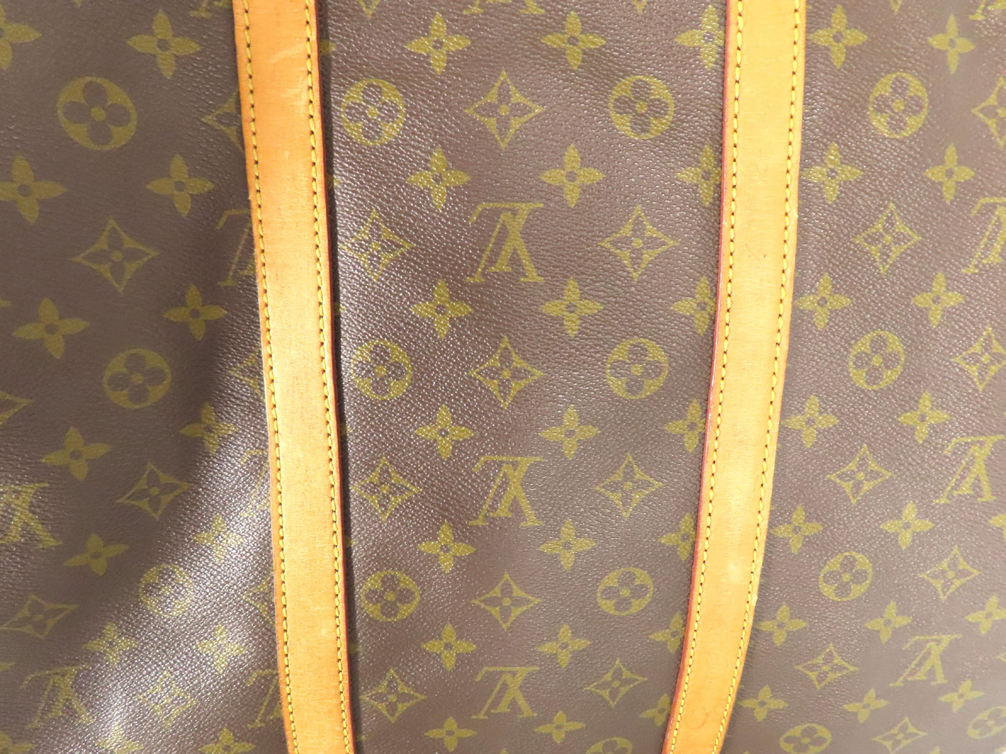 LOUIS VUITTON Monogram Keepall 55 M41424 Brown Boston Bag