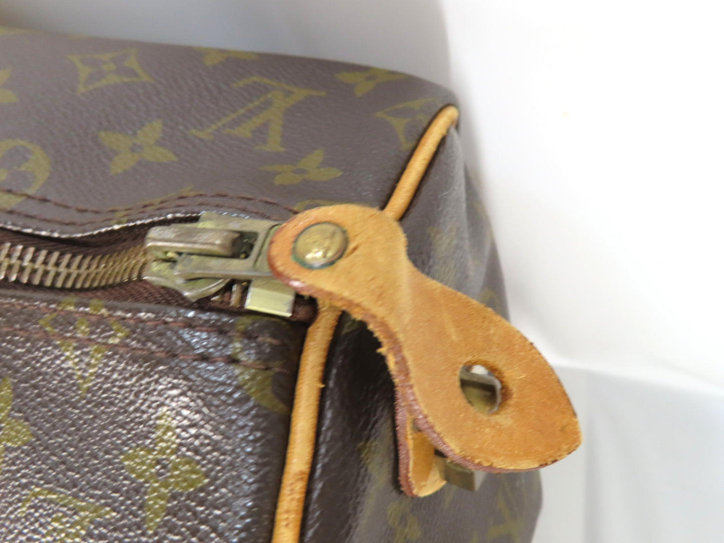 LOUIS VUITTON Monogram Keepall 55 M41424 Brown Boston Bag