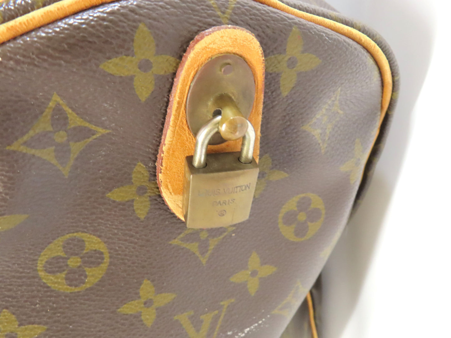 LOUIS VUITTON Monogram Keepall 55 M41424 Brown Boston Bag