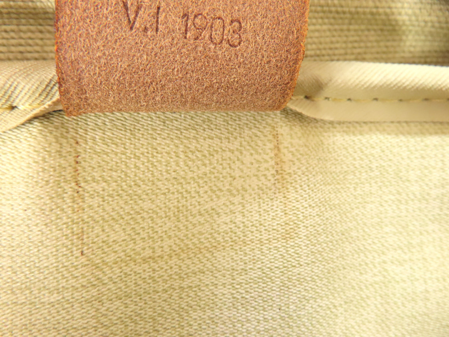 LOUIS VUITTON Monogram Deauville M47270 Bag