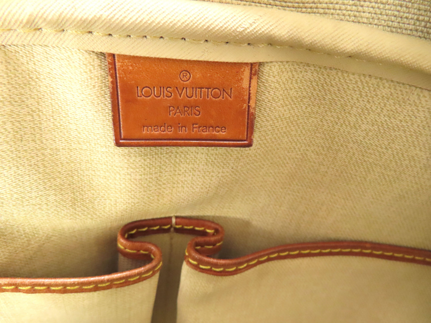LOUIS VUITTON Monogram Deauville M47270 Bag