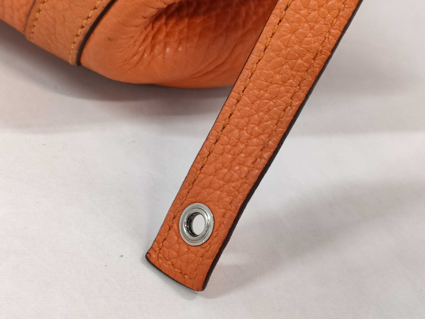 HERMES Picotin Lock PM Taurillon Orange Poppy T-stamped Handbag