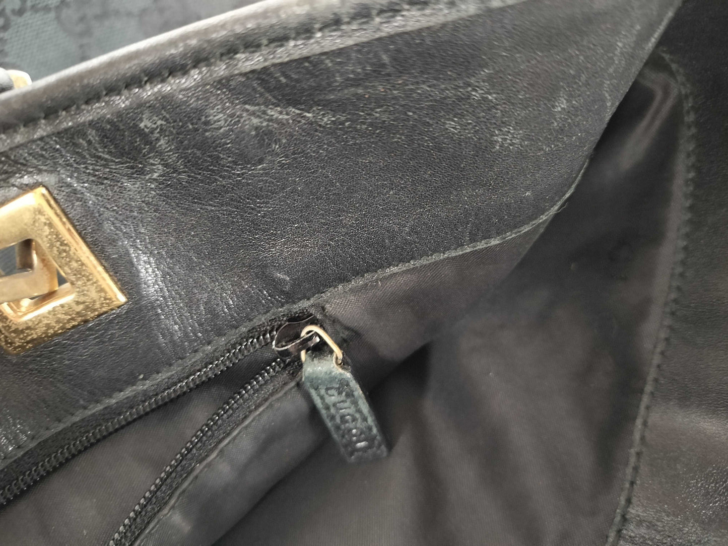 GUCCI GG Canvas Tote Bag