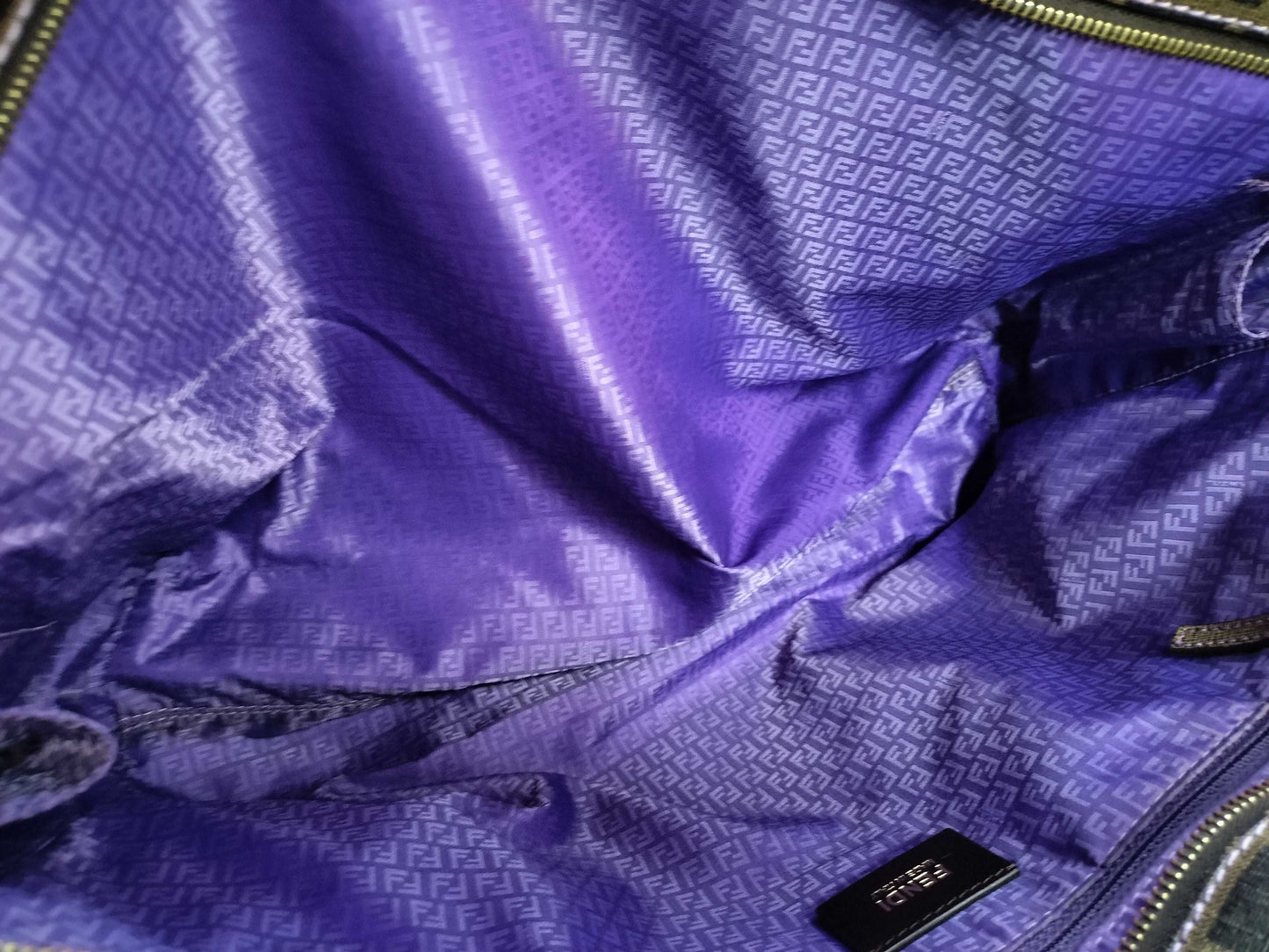 FENDI Zucca pattern tote bag