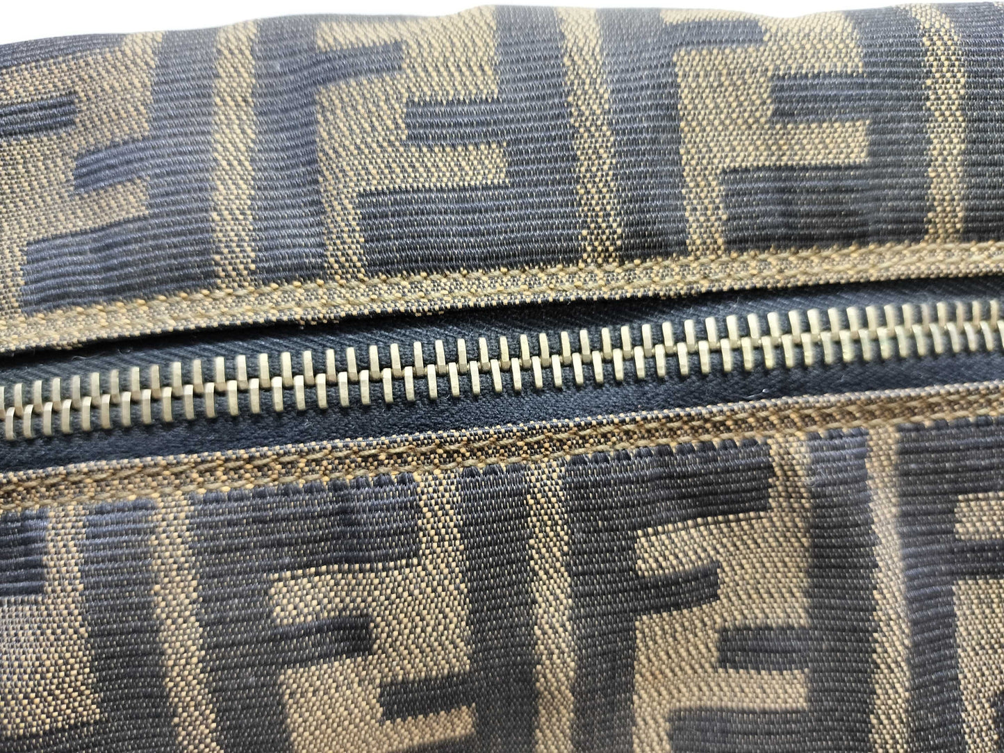 FENDI Zucca pattern handbag/vanity bag