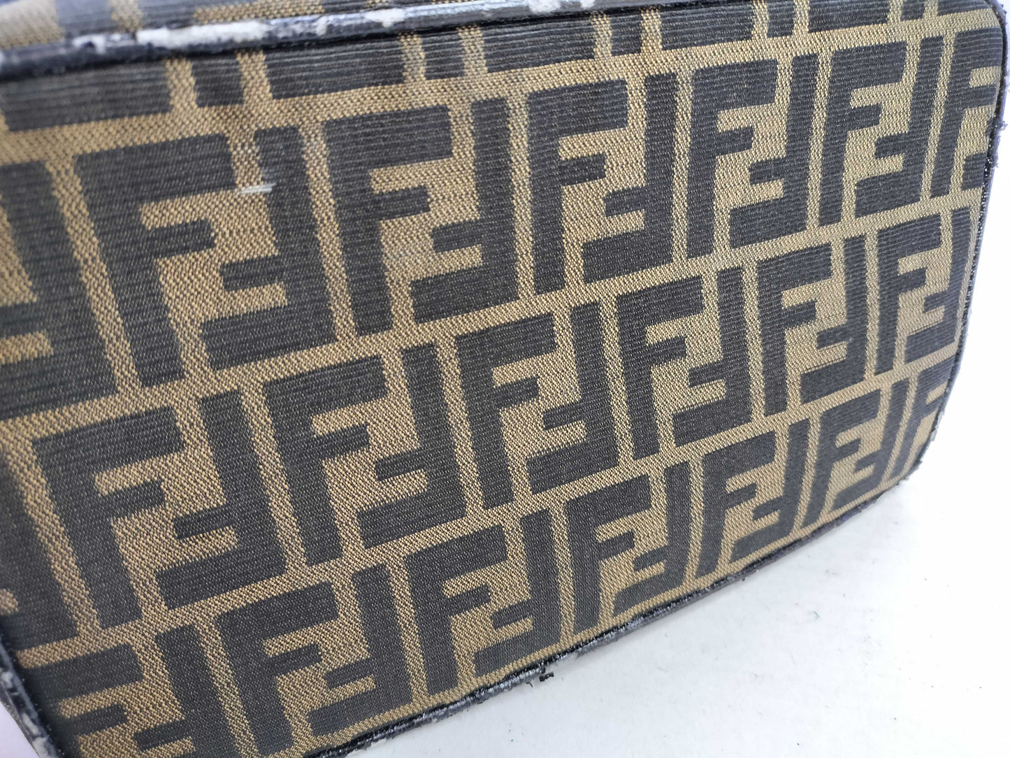 FENDI Zucca pattern handbag/vanity bag