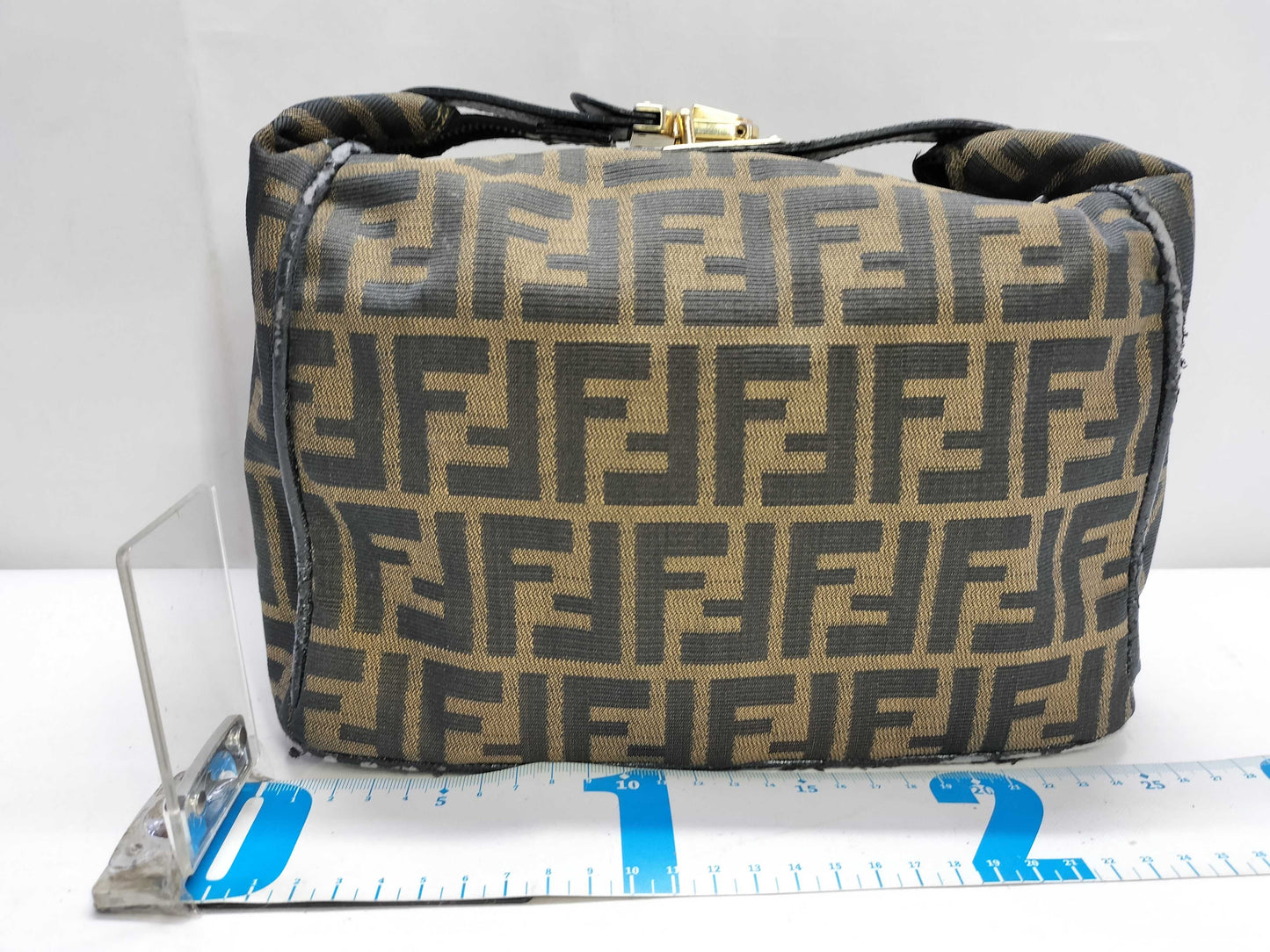 FENDI Zucca pattern handbag/vanity bag