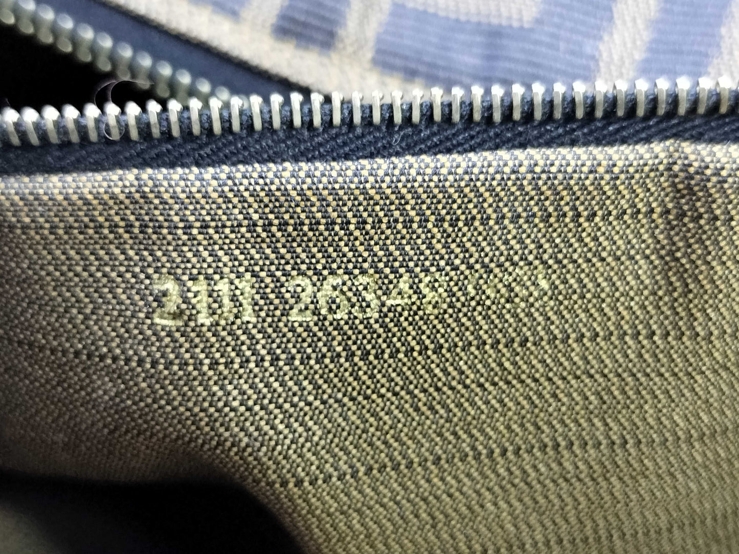 FENDI Zucca pattern handbag/vanity bag