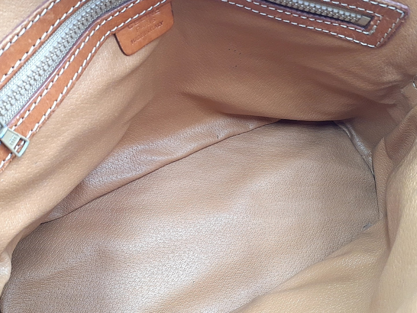 CELINE 4-Piece Macadam Bucket Tote Set, 2-Way Leather Vintage Tote Bag
