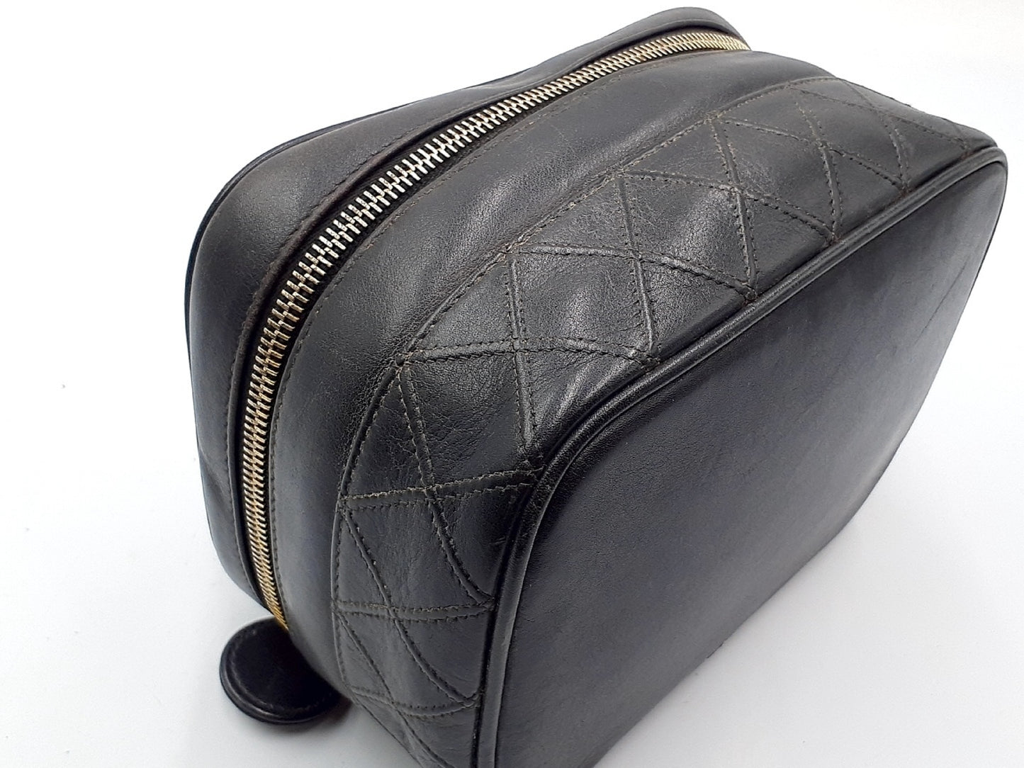 CHANEL Lambskin Picolore Wild Stitch Vanity Bag