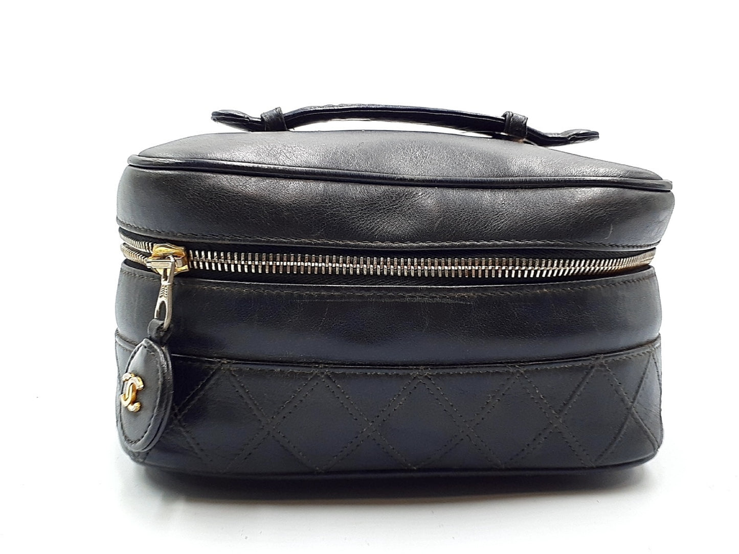 CHANEL Lambskin Picolore Wild Stitch Vanity Bag