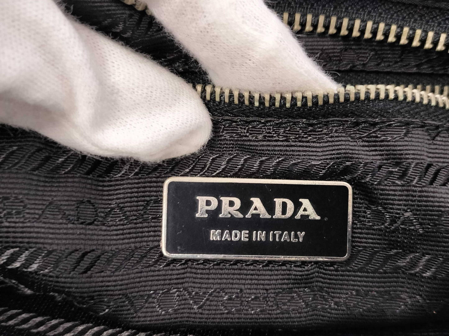 PRADA PRADA Prada Tote Bag Nylon Leather Handbag Bag