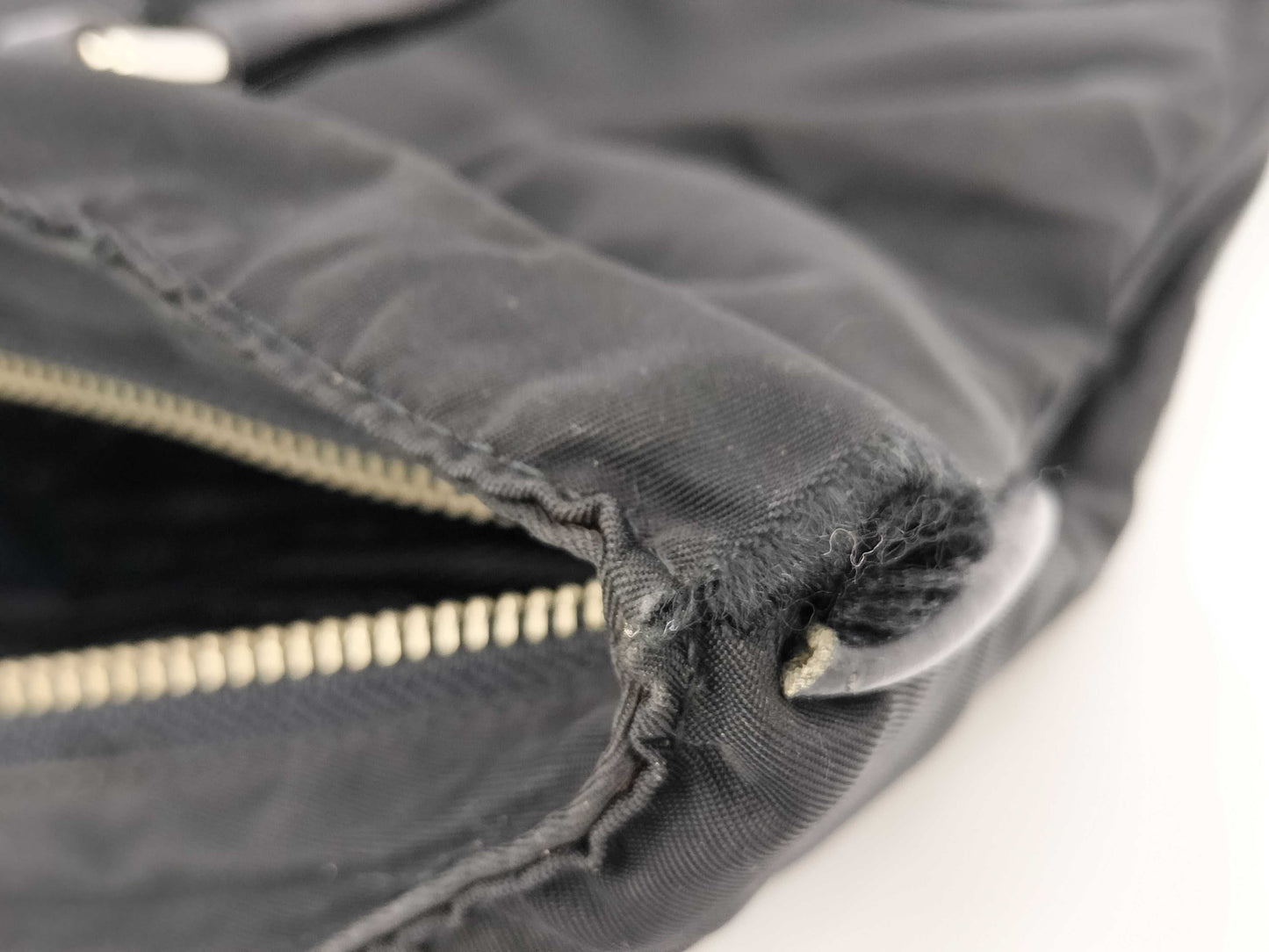 PRADA PRADA Prada Tote Bag Nylon Leather Handbag Bag