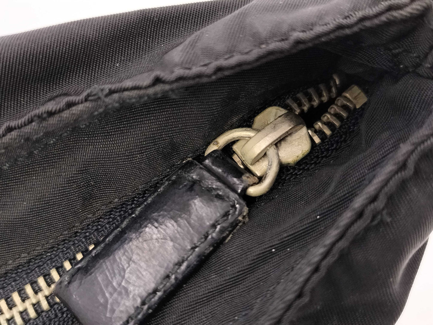PRADA PRADA Prada Tote Bag Nylon Leather Handbag Bag