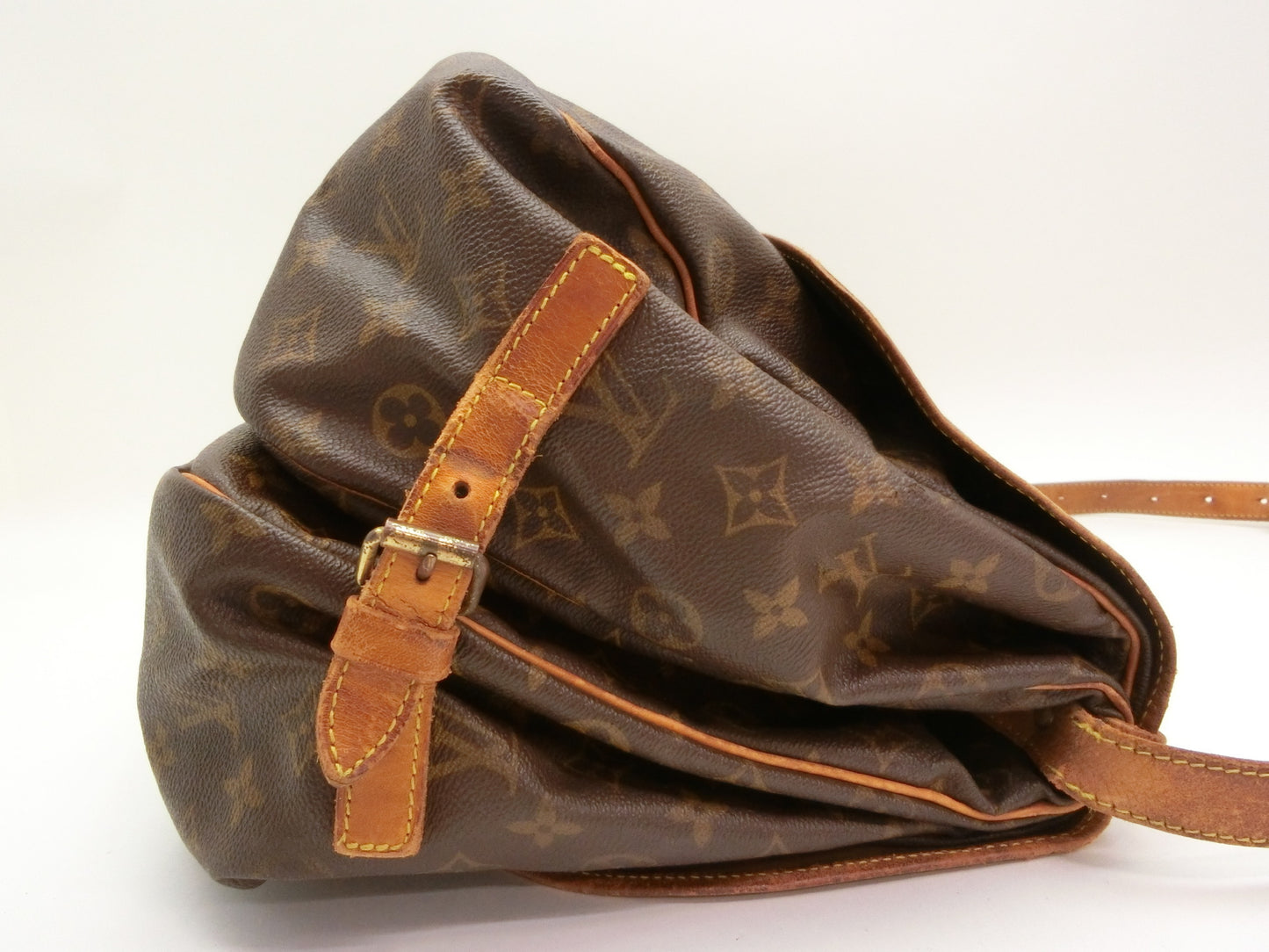 LOUIS VUITTON Monogram Saumur 35 Shoulder Bag