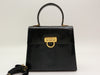 Salvatore Ferragamo Gancini Lizard 2-Way Handbag