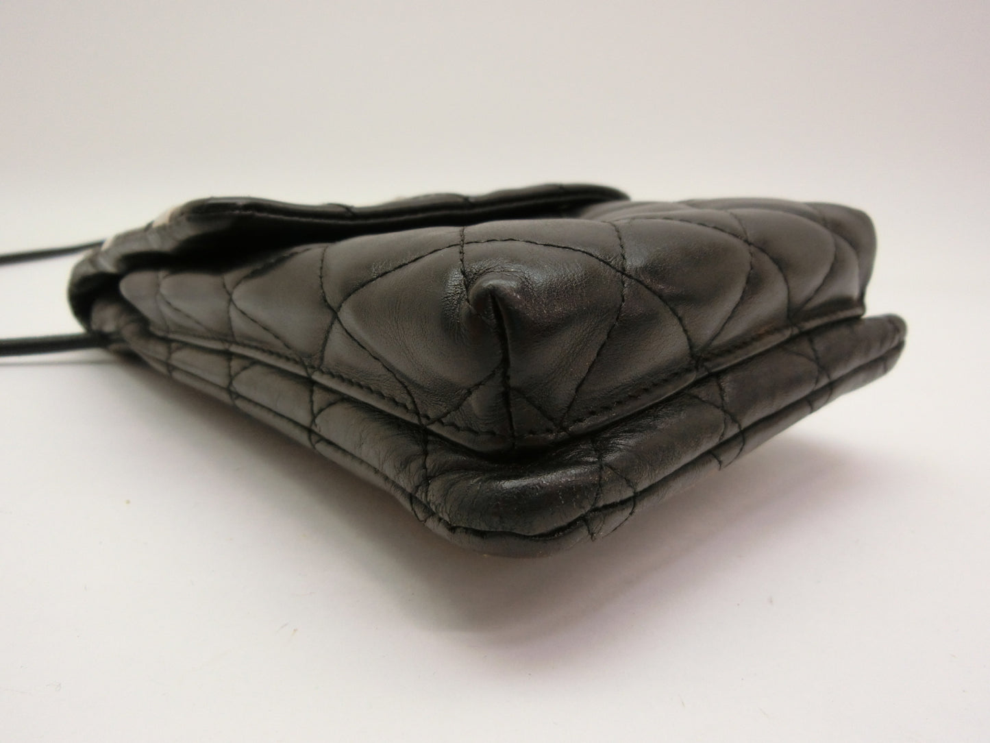 CHANEL Cambon Line Leather Shoulder Bag