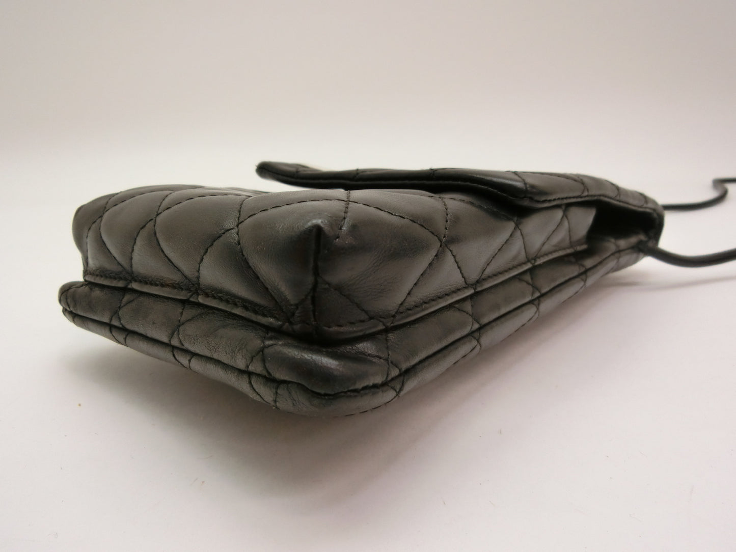 CHANEL Cambon Line Leather Shoulder Bag