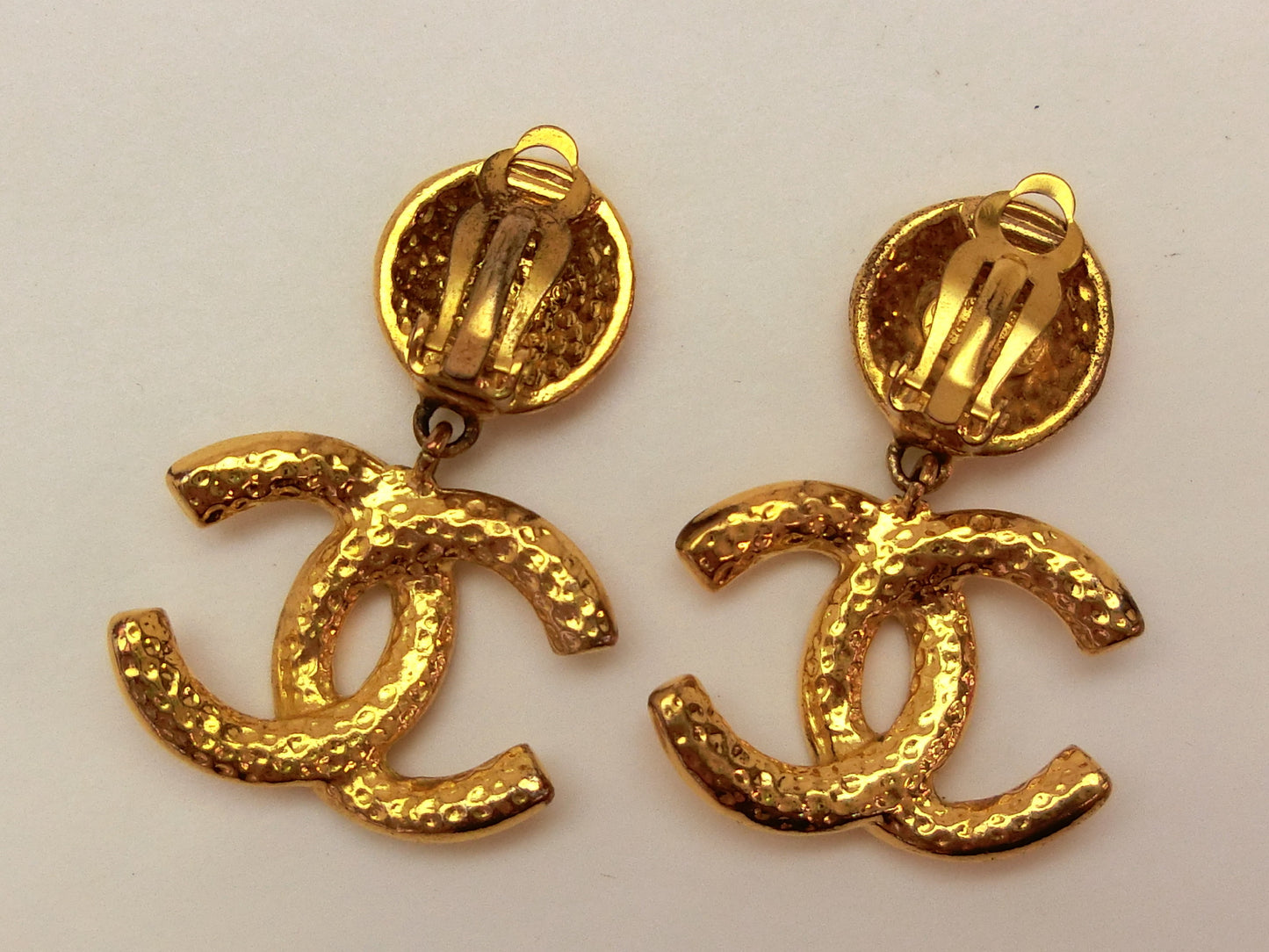 CHANEL Coco Mark Swing 95A Earrings
