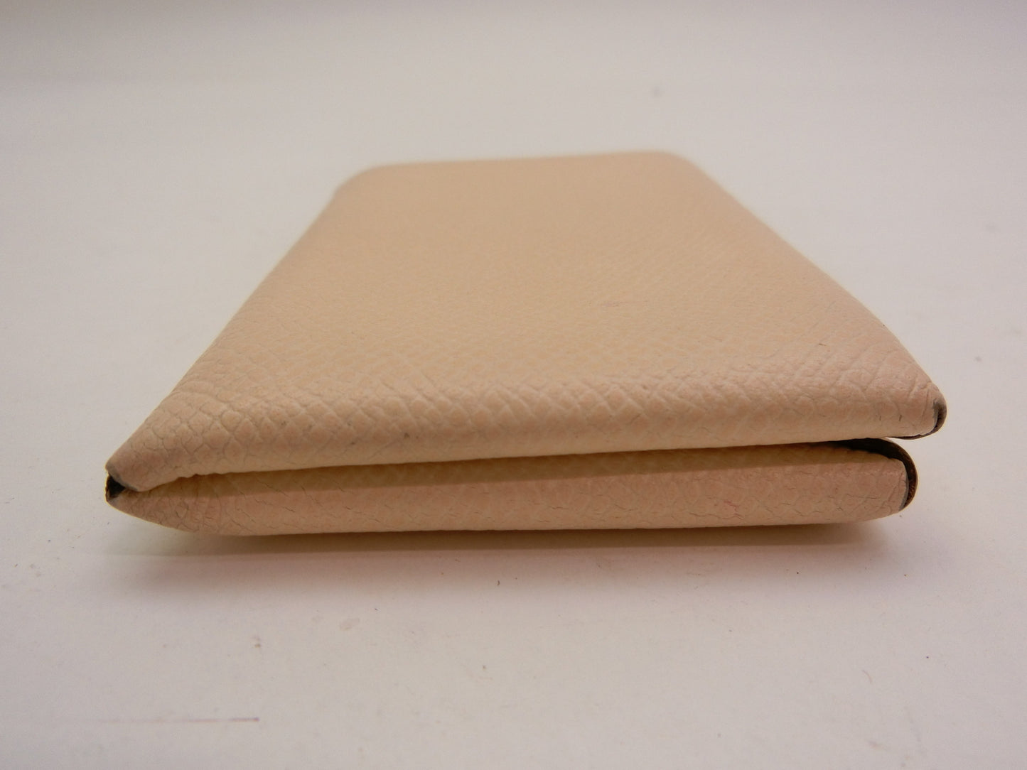 HERMES Calvi Two-tone Y Stamp Card Case, Pass Case, Business Card Case