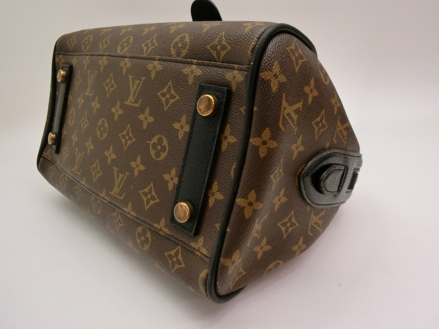 LOUIS VUITTON Monogram Golden Arrow Speedy Handbag