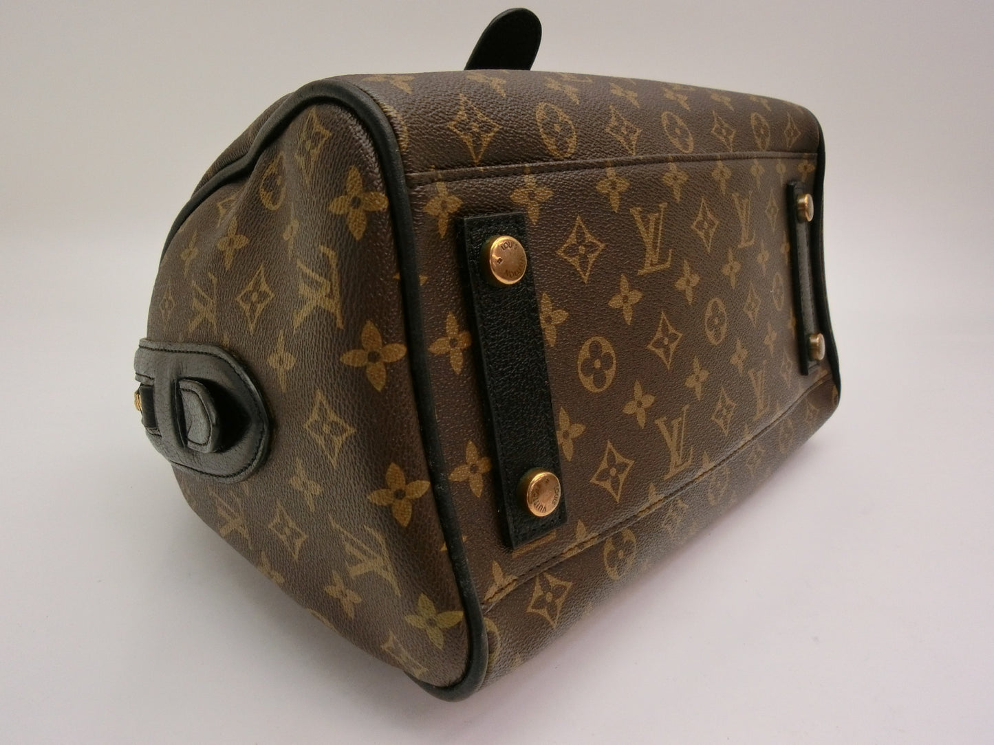 LOUIS VUITTON Monogram Golden Arrow Speedy Handbag