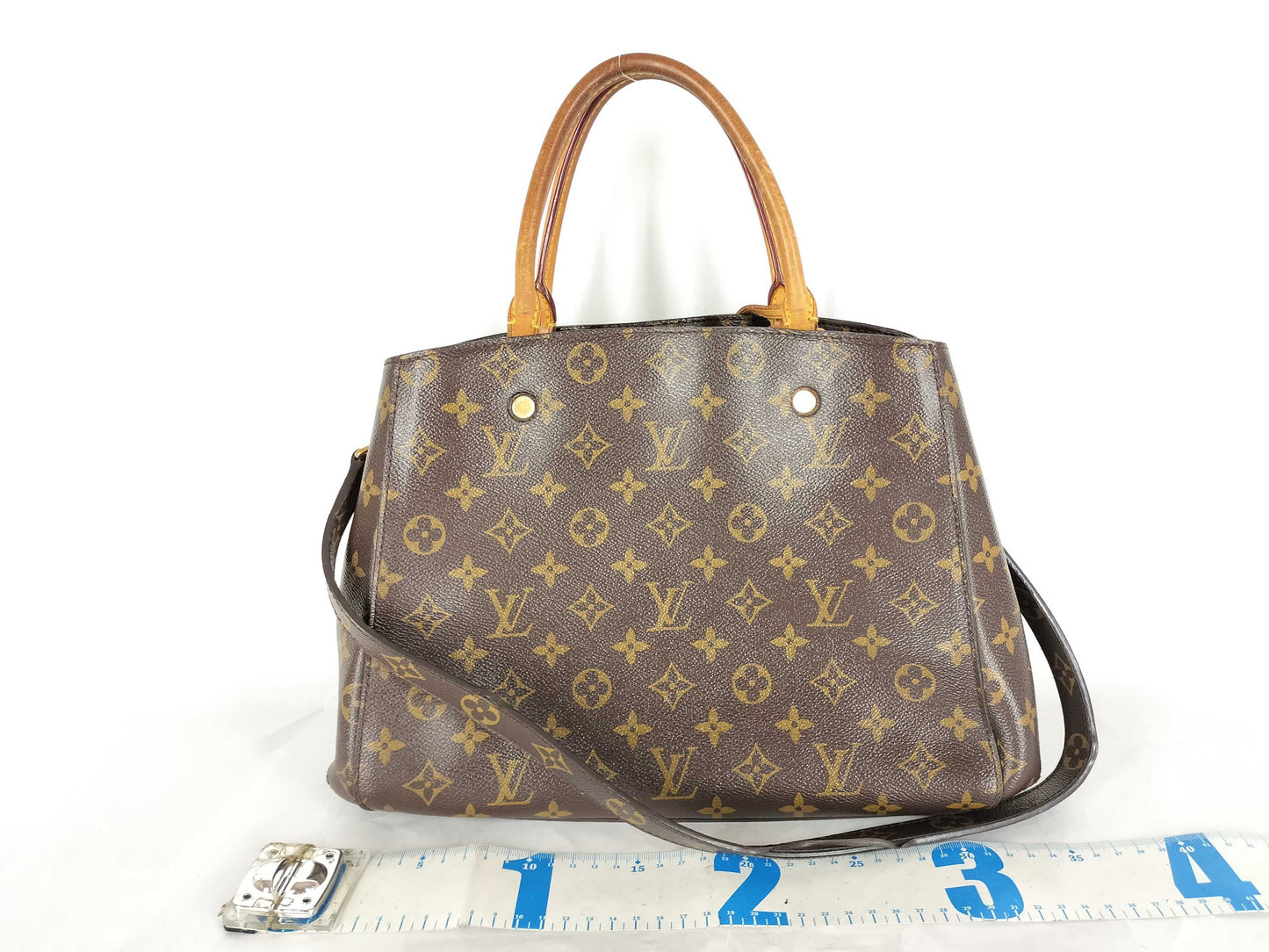 LOUIS VUITTON M41056 Monogram Montaigne MM M41056 Handbag