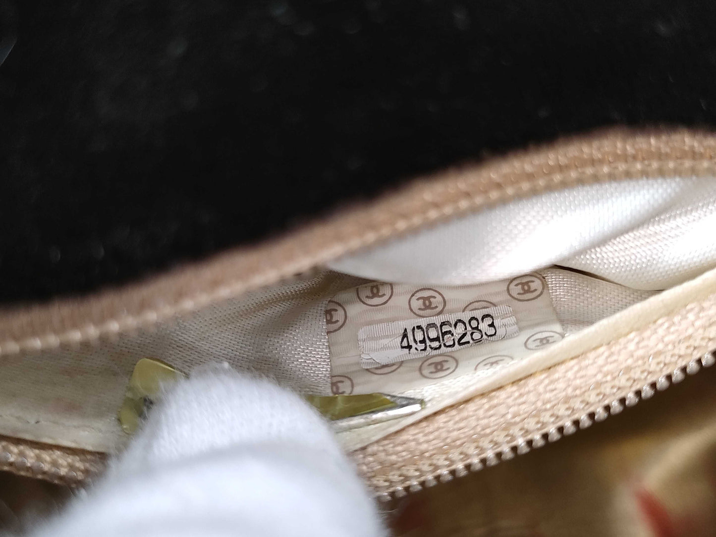 CHANEL Twist Turnlock Handbag with Seal