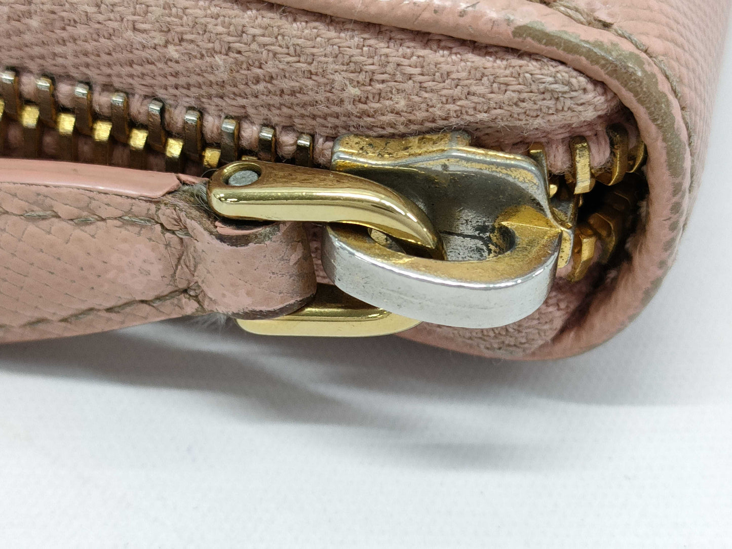 PRADA Prada Ribbon Long Wallet Saffiano Wallet