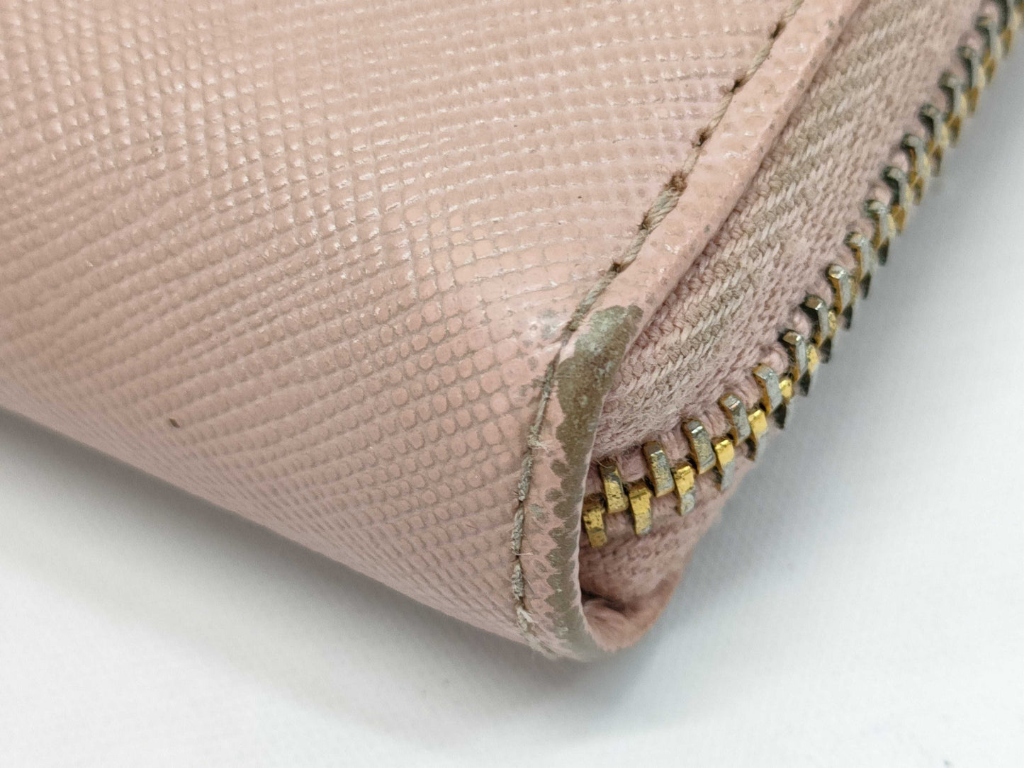 PRADA Prada Ribbon Long Wallet Saffiano Wallet