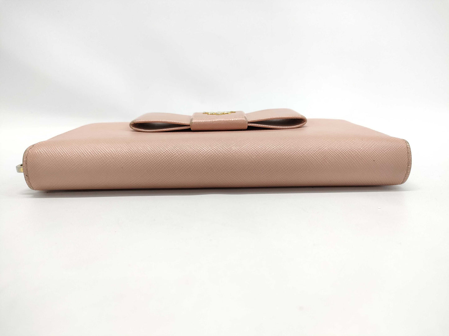 PRADA Prada Ribbon Long Wallet Saffiano Wallet