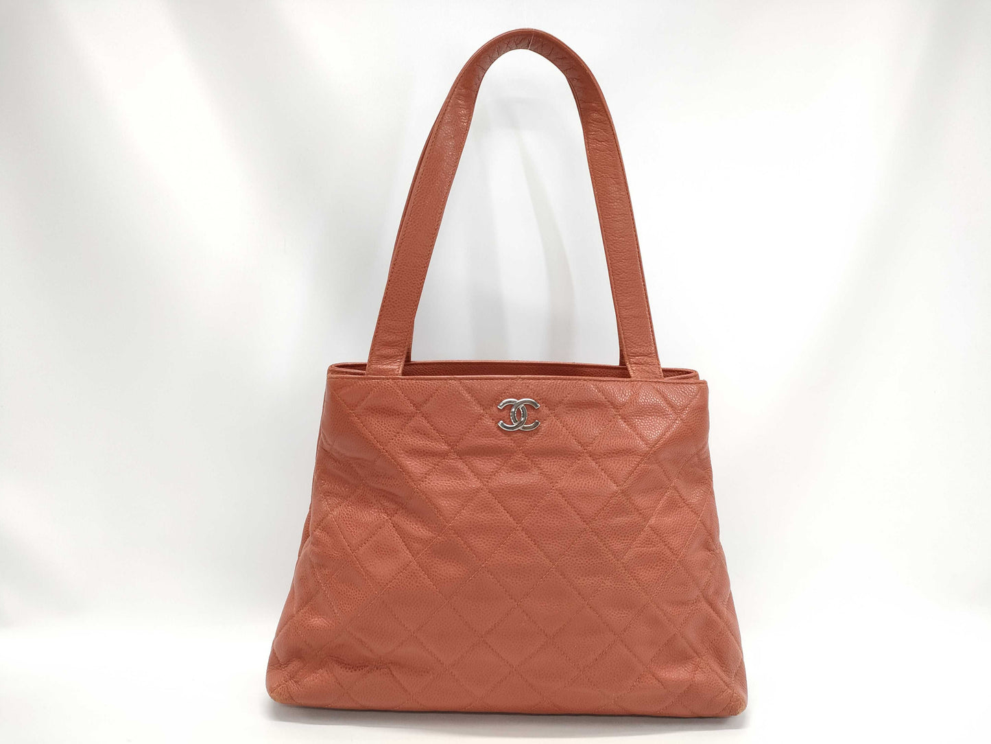 CHANEL CHANEL Matelasse Caviar Skin Tote Bag