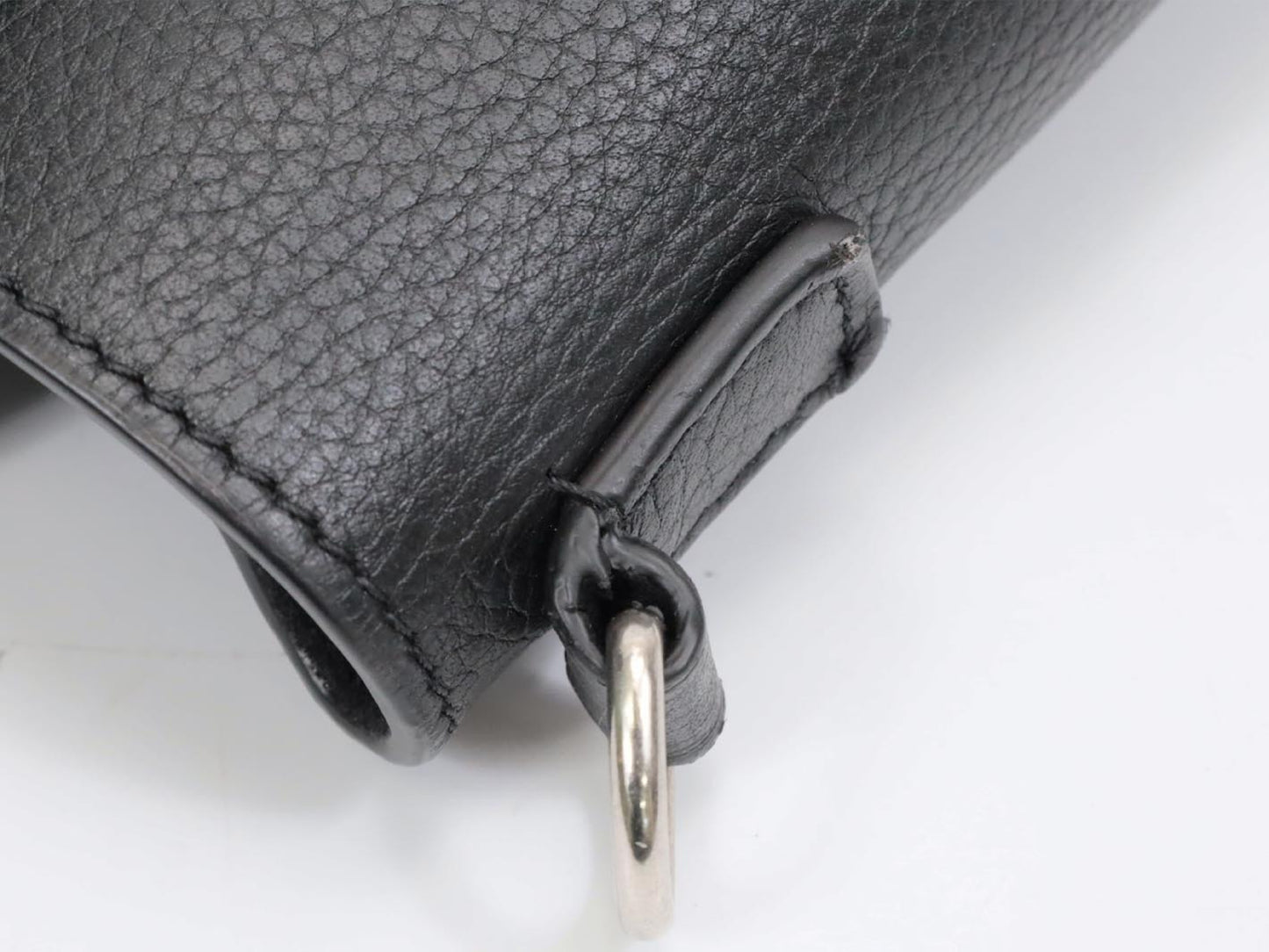 CELINE Luggage Nano Shopper Black Shoulder Bag