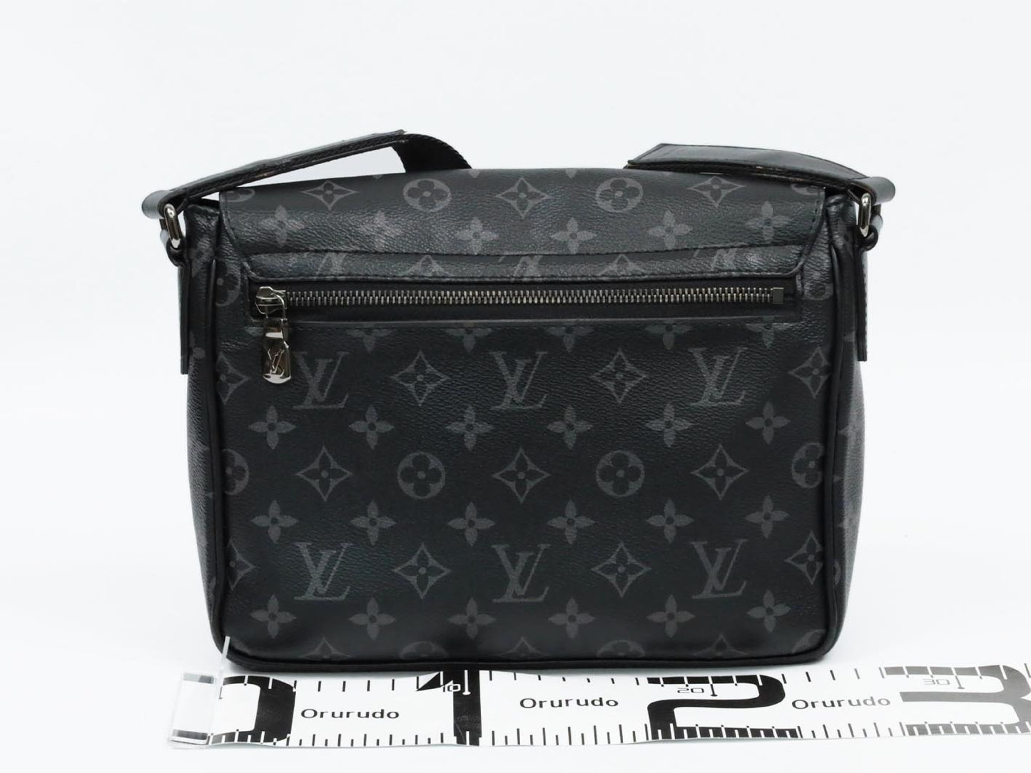 LOUIS VUITTON M46255 Eclipse District PM NV3 RFID Shoulder Bag
