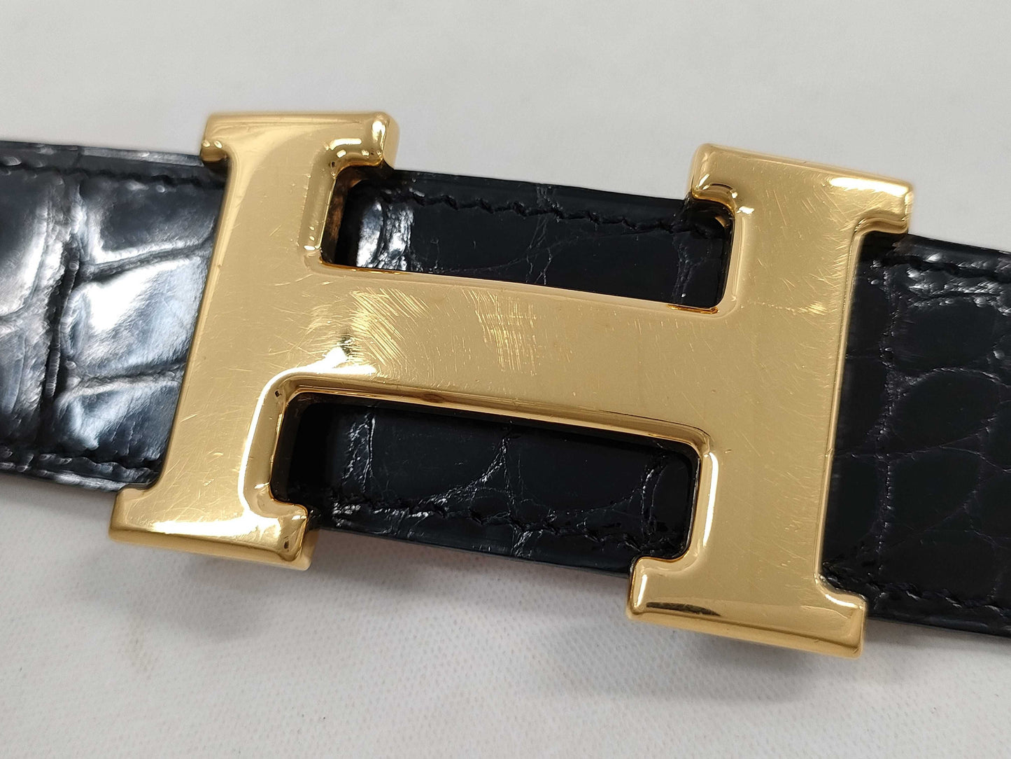 HERMES Polosus Constance Belt Belt