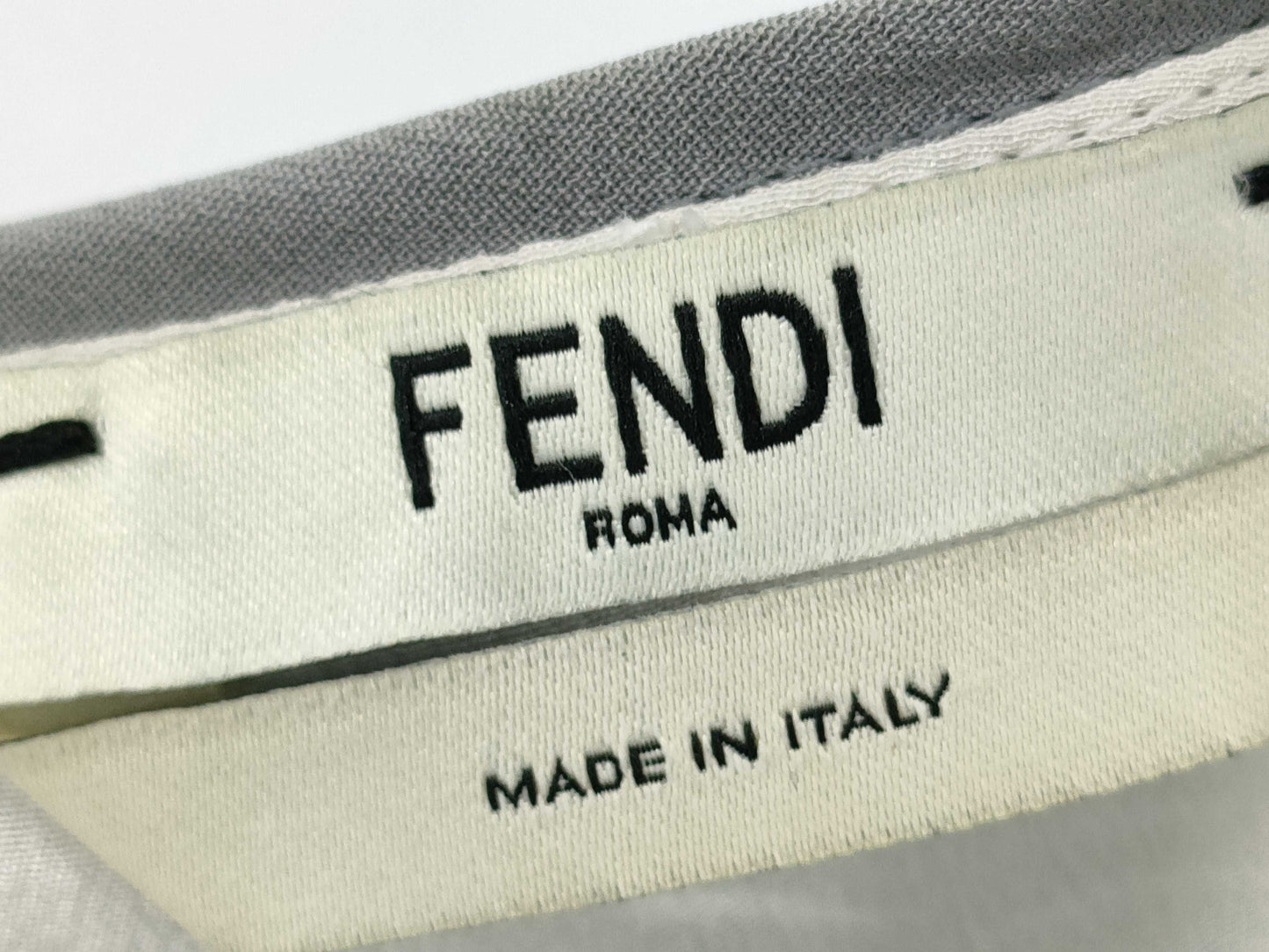 FENDI FENDI Current Tag Long Dress Two-tone Size 38 Dress