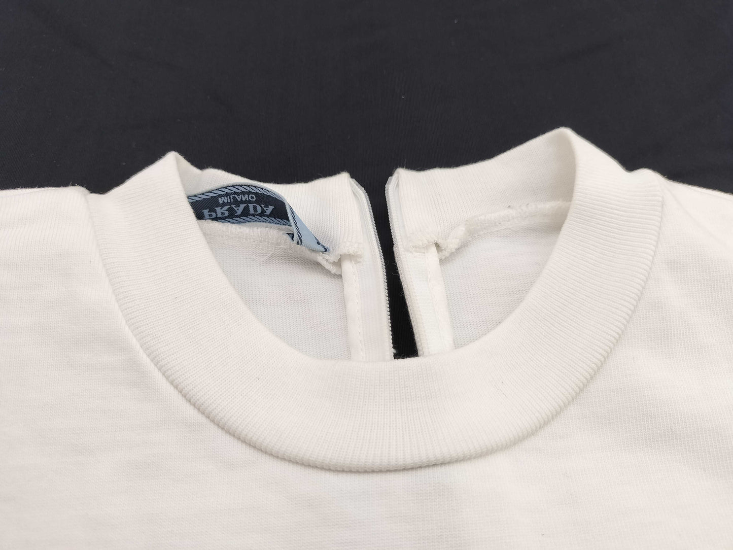 PRADA Triangle Logo T-Shirt