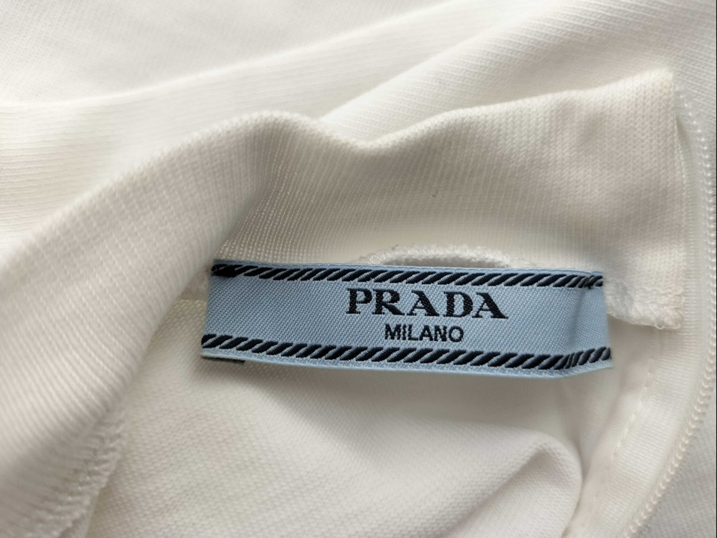 PRADA Triangle Logo T-Shirt